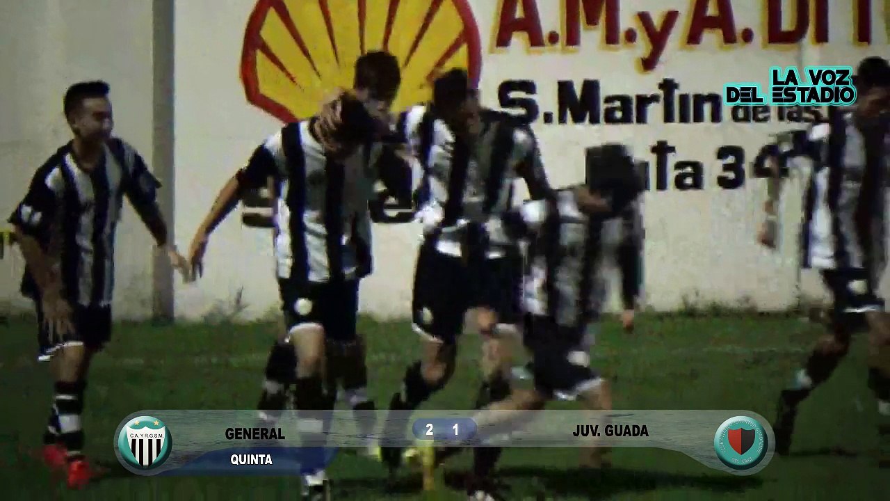 goles de la quinta de mi General...!!!