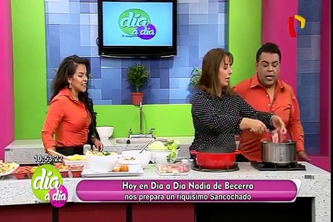 Nadia de Becerra nos prepara un riquísimo sancochado