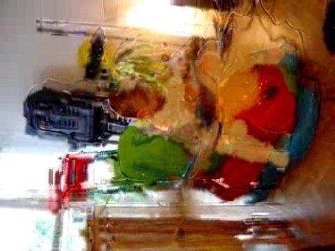 No carro sempre aos saltos