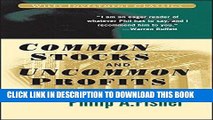 [Free Read] Common Stocks and Uncommon Profits and Other Writings Free Online