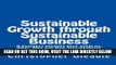 [Free Read] Sustainable Growth through Sustainable Business Free Online