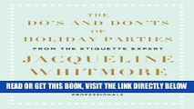 [Free Read] The Do s and Don ts of Holiday Parties: From International Etiquette Expert Jacqueline