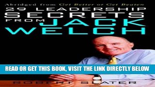 [Free Read] 29 Leadership Secrets From Jack Welch Free Online