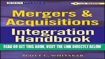 [Free Read] Mergers   Acquisitions Integration Handbook,   Website: Helping Companies Realize The