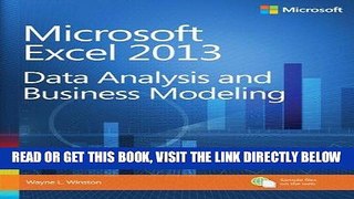 [Free Read] Microsoft Excel 2013 Data Analysis and Business Modeling Free Online