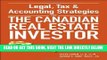 [Free Read] Legal, Tax and Accounting Strategies for the Canadian Real Estate Investor Full Online