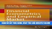 [Free Read] Financial Econometrics and Empirical Market Microstructure Free Online