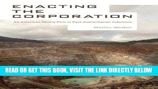 [Free Read] Enacting the Corporation: An American Mining Firm in Post-Authoritarian Indonesia Full