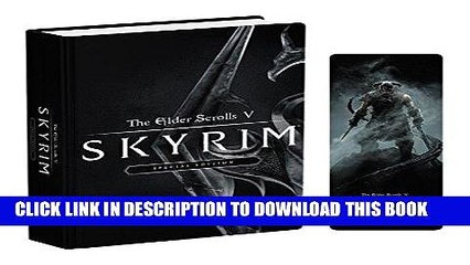 Download Video: Best Seller Elder Scrolls V: Skyrim Special Edition: Prima Collector s Guide (The Elder Scrolls)