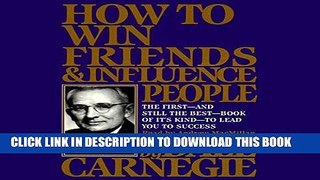 Best Seller How to Win Friends   Influence People Free Read