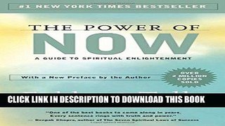 Best Seller The Power of Now: A Guide to Spiritual Enlightenment Free Read