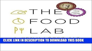 Ebook The Food Lab: Better Home Cooking Through Science Free Read