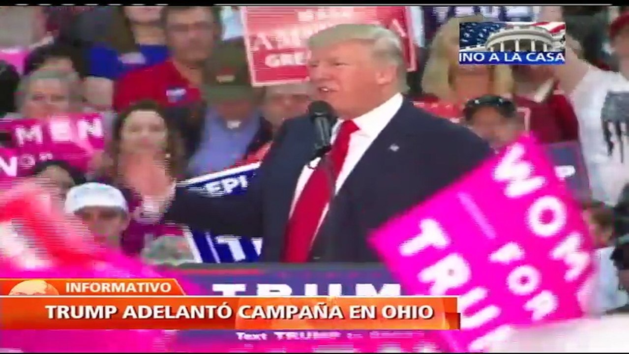 Avanza carrera presidencial: Hillary Clinton hizo campaña con Michelle Obama y Donald Trump califica de "manipulada" la elección