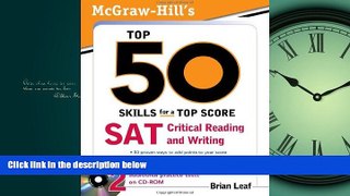 Pdf Online McGraw-Hill s Top 50 Skills for a Top Score: SAT Critical Reading and Writing
