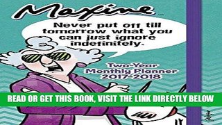 Best Seller MAXINE  Pocket Planner 2 Year (2017) Free Read