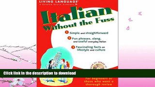 READ  Italian Without the Fuss  BOOK ONLINE