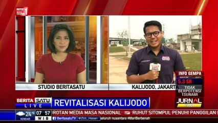 RTH Kalijodo Ditargetkan Bisa Digunakan di Malam Pergantian Tahun