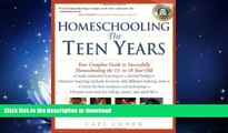 READ  Homeschooling: The Teen Years: Your Complete Guide to Successfully Homeschooling the 13- to