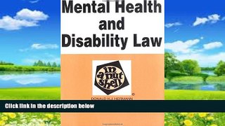 Books to Read  Mental Health and Disability Law in a Nutshell (Nutshells)  Best Seller Books Most