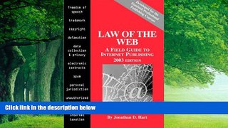 Books to Read  Law of the Web: A Field Guide to Internet Publishing, 2003 Edition  Full Ebooks