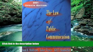 Big Deals  The Law of Public Communication (2001 Update Edition)  Full Ebooks Most Wanted