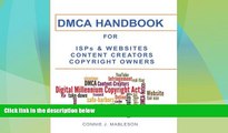 Big Deals  DMCA HANDBOOK for ISPs, Websites, Content Creators,   Copyright Owners  Best Seller