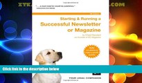 Big Deals  Starting   Running a Successful Newsletter or Magazine  Full Read Most Wanted