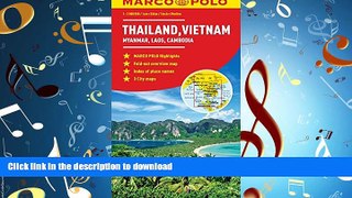 READ THE NEW BOOK Thailand, Vietnam, Laos,   Cambodia Marco Polo Map (Marco Polo Maps) READ EBOOK