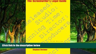 Big Deals  The Screenwriter s Legal Guide  Full Read Best Seller