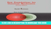 Ebook New Foundations for Classical Mechanics (Fundamental Theories of Physics) Free Read