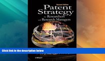 Big Deals  Patent Strategy for Researchers and Research Managers  Best Seller Books Most Wanted