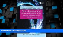 Big Deals  Biotechnology and Software Patent Law: A Comparative Review of New Developments (New