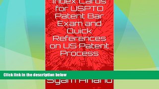 Big Deals  Index Cards for USPTO Patent Bar Exam and Quick References on US Patent Process  Best
