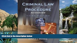 Books to Read  Criminal Law and Procedure: An Overview  Full Ebooks Best Seller