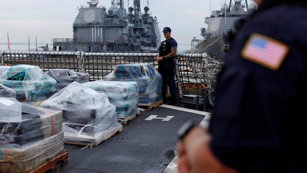 Kokain an Bord: US-Küstenwache stellt 17 Tonnen sicher