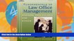 Big Deals  Fundamentals of Law Office Management (West Legal Studies)  Best Seller Books Best Seller