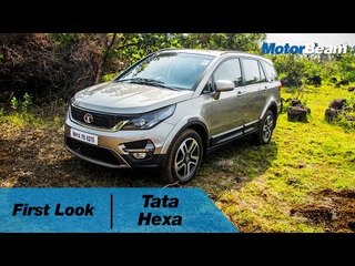 Tata Hexa In 30 Seconds | MotorBeam