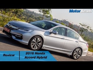 2016 Honda Accord Hybrid Review | MotorBeam