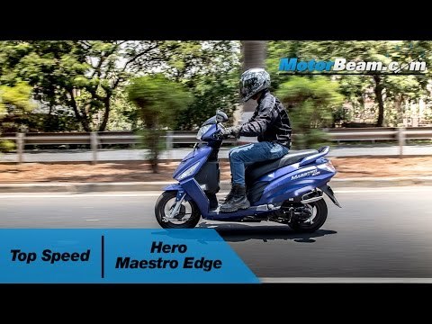 Hero Maestro Edge Top Speed | MotorBeam