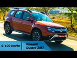 2016 Renault Duster AMT 0-100 km/hr | MotorBeam