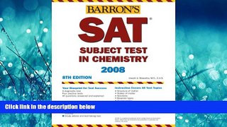 Enjoyed Read SAT Subject Test in Chemistry (Barron s How to Prepare for the SAT)