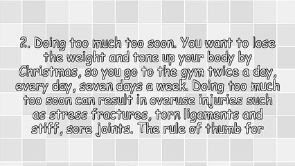 Mistakes To Avoid When Starting A Fitness Routine