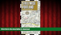 FAVORIT BOOK Streetwise Portland Map - Laminated City Center Street Map of Portland, Oregon -