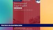 READ FULL  International Legal English Student s Book with Audio CDs (3): A Course for Classroom