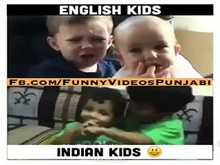 Haha English Kid Vs Indian Kid