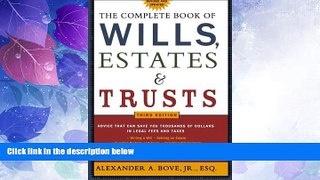 Big Deals  The Complete Book of Wills, Estates   Trusts  Best Seller Books Best Seller