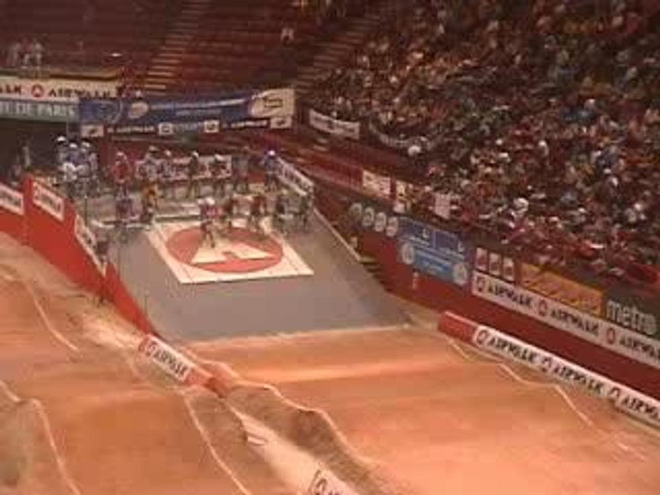 Crash bercy bmx