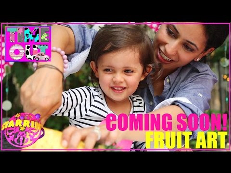 Fruit Art (Lion) by Daria | Starrin Time Out with Daria (Coming Soon)