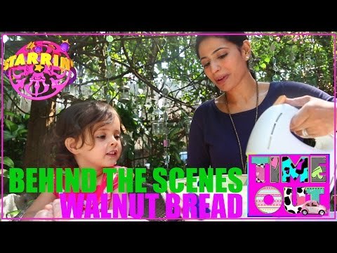 Walnut Bread By Daria - Behind The Scenes | Starrin Time Out with Daria