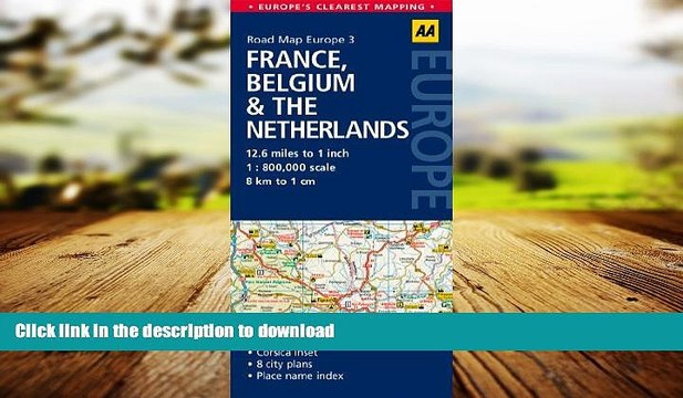 READ PDF Road Map France, Belgium the Netherlands (Road Map Europe) READ EBOOK